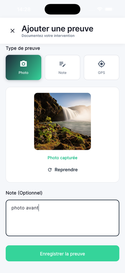 Photos géolocalisées